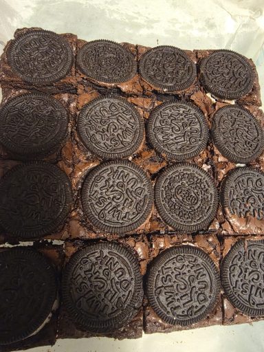 Oreo brownies