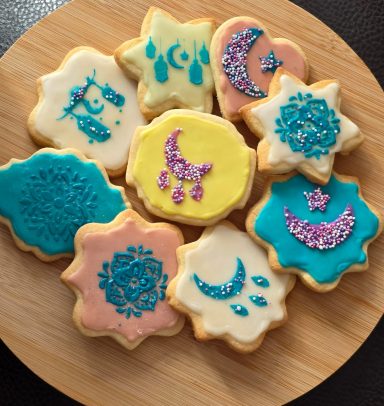 Eid themed Sugar cookies